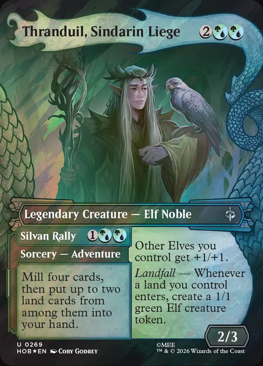 Thranduil, Sindarin Liege // Silvan Rally - The Hobbit