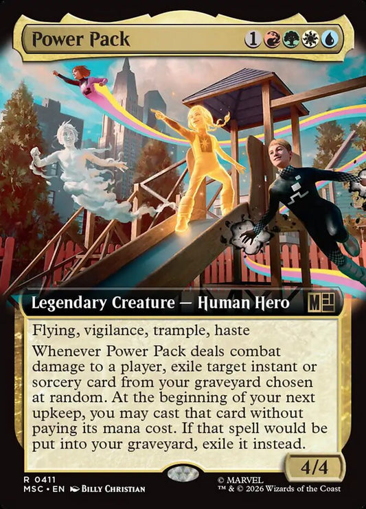 Power Pack - Marvel Super Heroes Commander