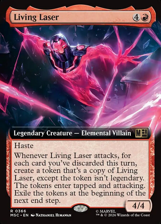 Living Laser - Marvel Super Heroes Commander
