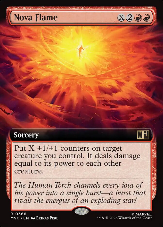 Nova Flame - Marvel Super Heroes Commander