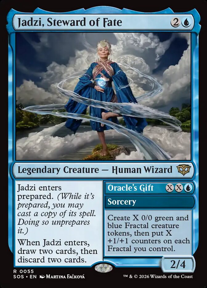 Jadzi, Steward of Fate // Oracle's Gift - Secrets of Strixhaven