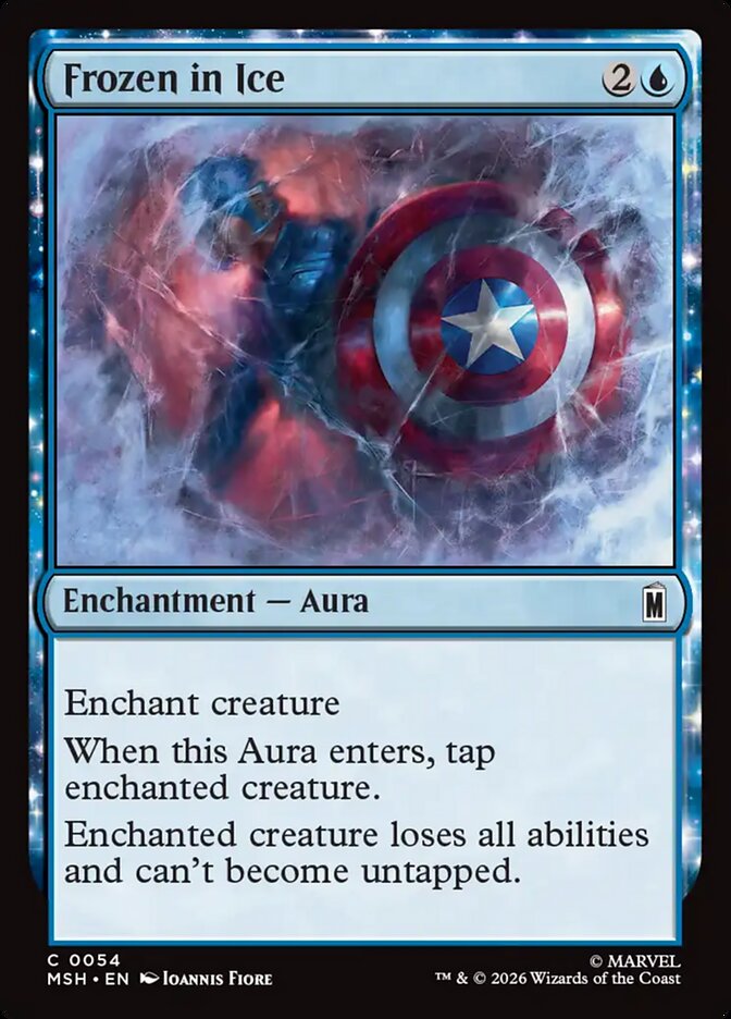 Frozen in Ice - Marvel Super Heroes