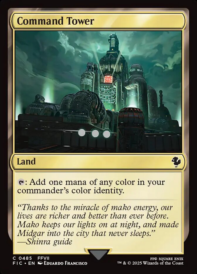 Command Tower - Final Fantasy Commander