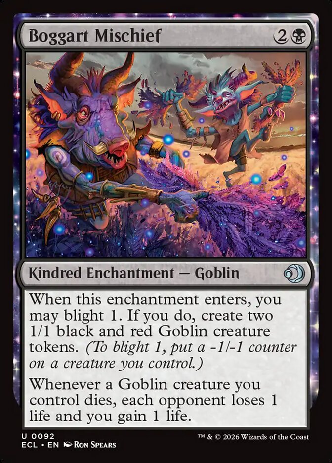 Boggart Mischief - Lorwyn Eclipsed