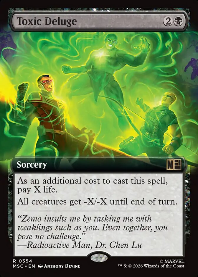 Toxic Deluge - Marvel Super Heroes Commander