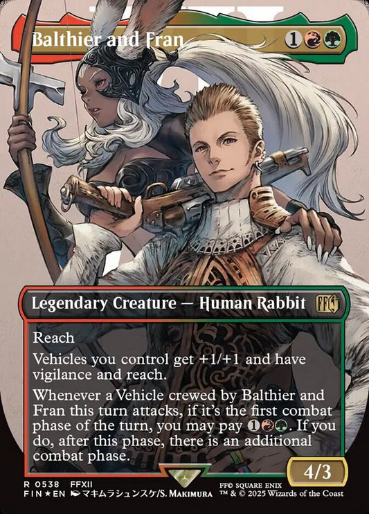 Balthier and Fran - Final Fantasy
