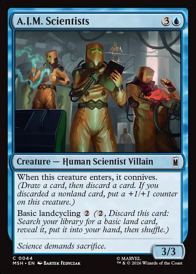 A.I.M. Scientists - Marvel Super Heroes