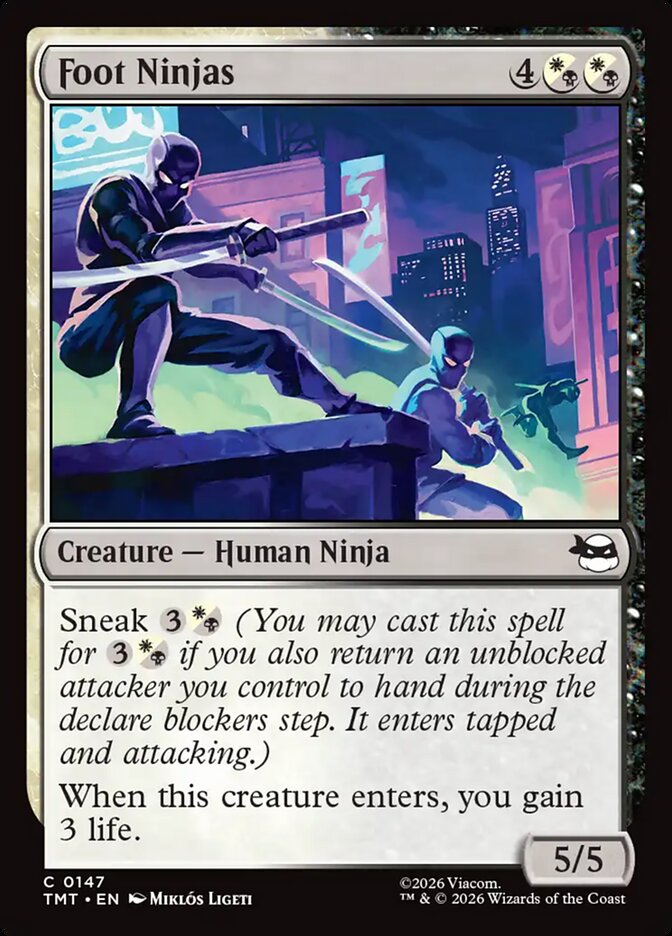 Foot Ninjas - Teenage Mutant Ninja Turtles