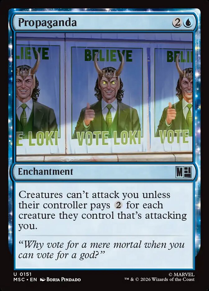 Propaganda - Marvel Super Heroes Commander