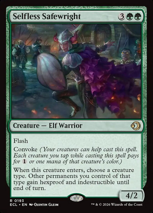 Selfless Safewright - Lorwyn Eclipsed