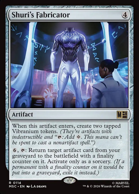 Shuri's Fabricator - Marvel Super Heroes Commander