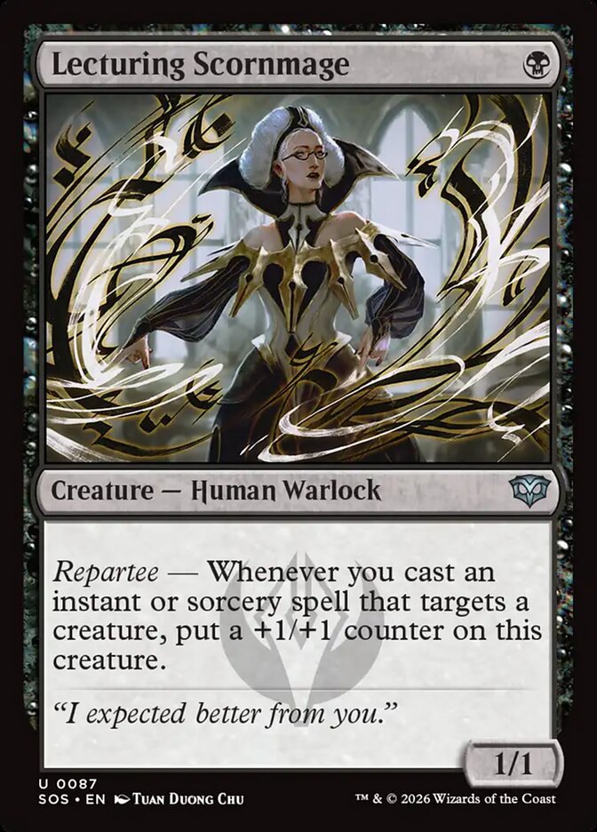 Lecturing Scornmage - Secrets of Strixhaven
