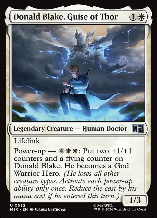 Donald Blake, Guise of Thor - Marvel Super Heroes Commander
