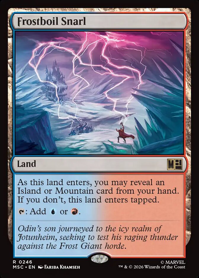 Frostboil Snarl - Marvel Super Heroes Commander