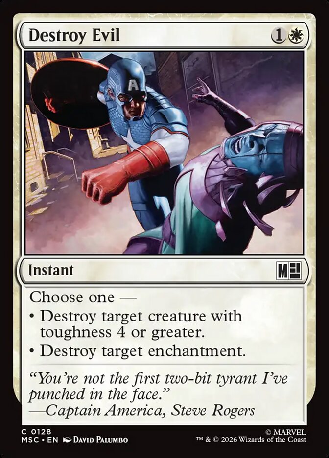Destroy Evil - Marvel Super Heroes Commander