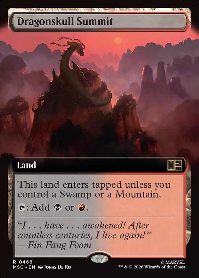 Dragonskull Summit - Marvel Super Heroes Commander