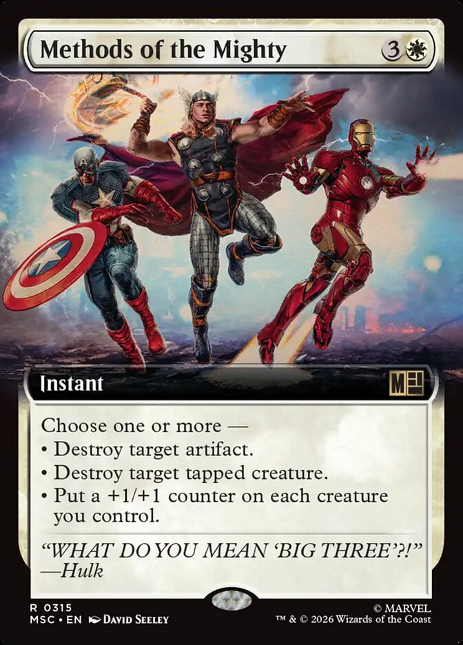 Methods of the Mighty - Marvel Super Heroes Commander