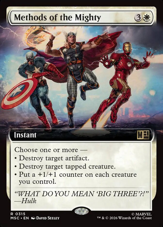 Methods of the Mighty - Marvel Super Heroes Commander