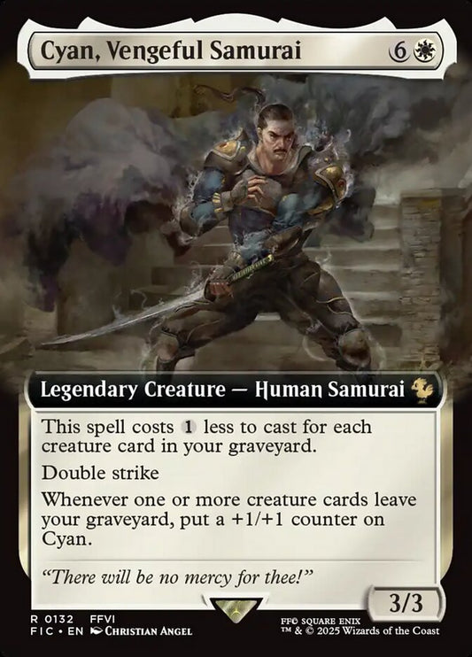 Cyan, Vengeful Samurai - Final Fantasy Commander