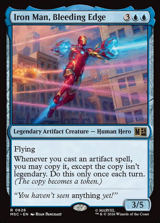 Iron Man, Bleeding Edge - Marvel Super Heroes Commander