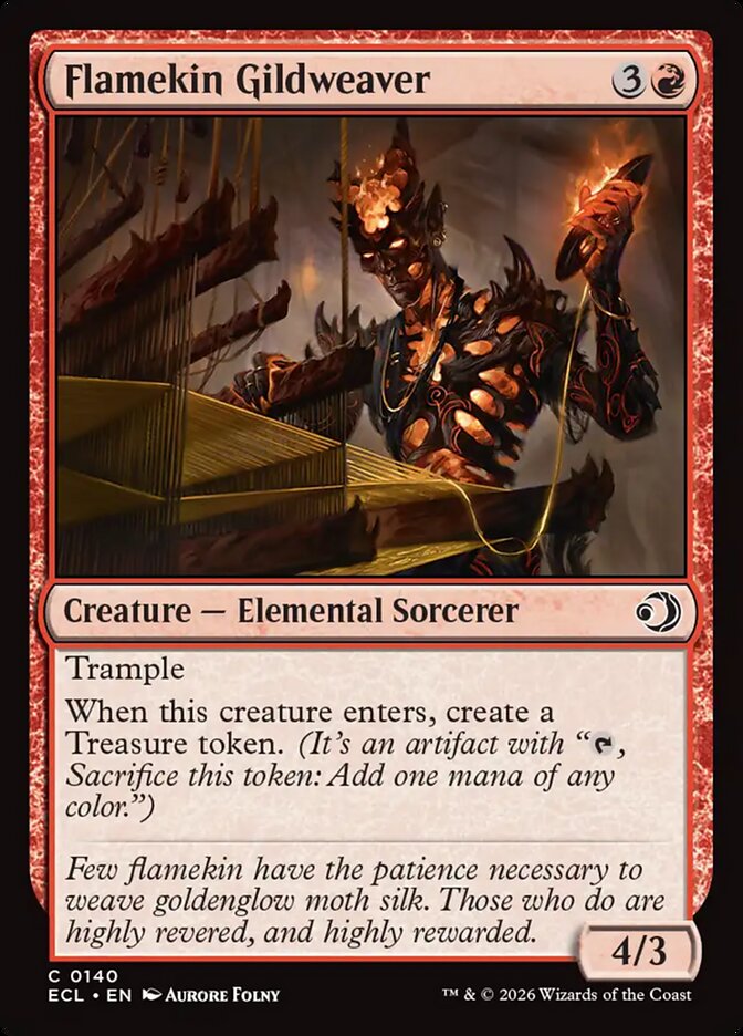 Flamekin Gildweaver - Lorwyn Eclipsed