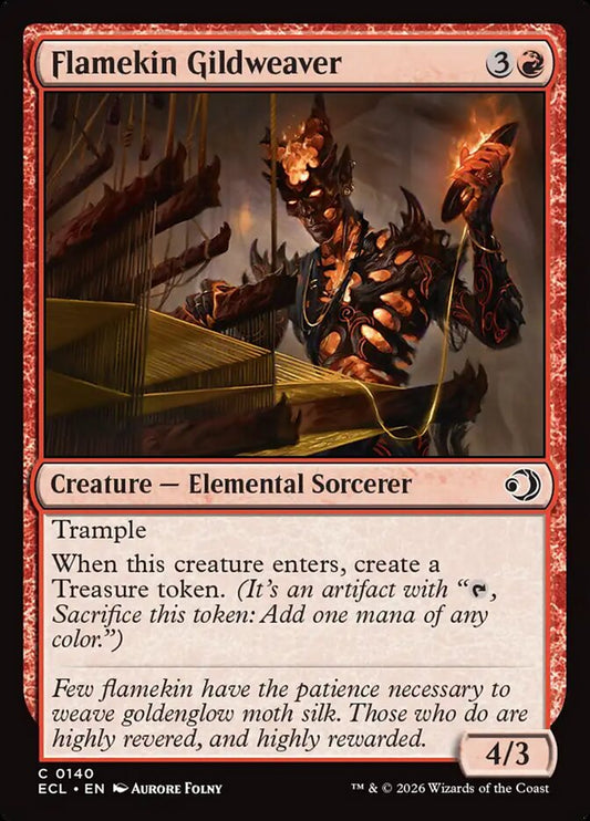 Flamekin Gildweaver - Lorwyn Eclipsed