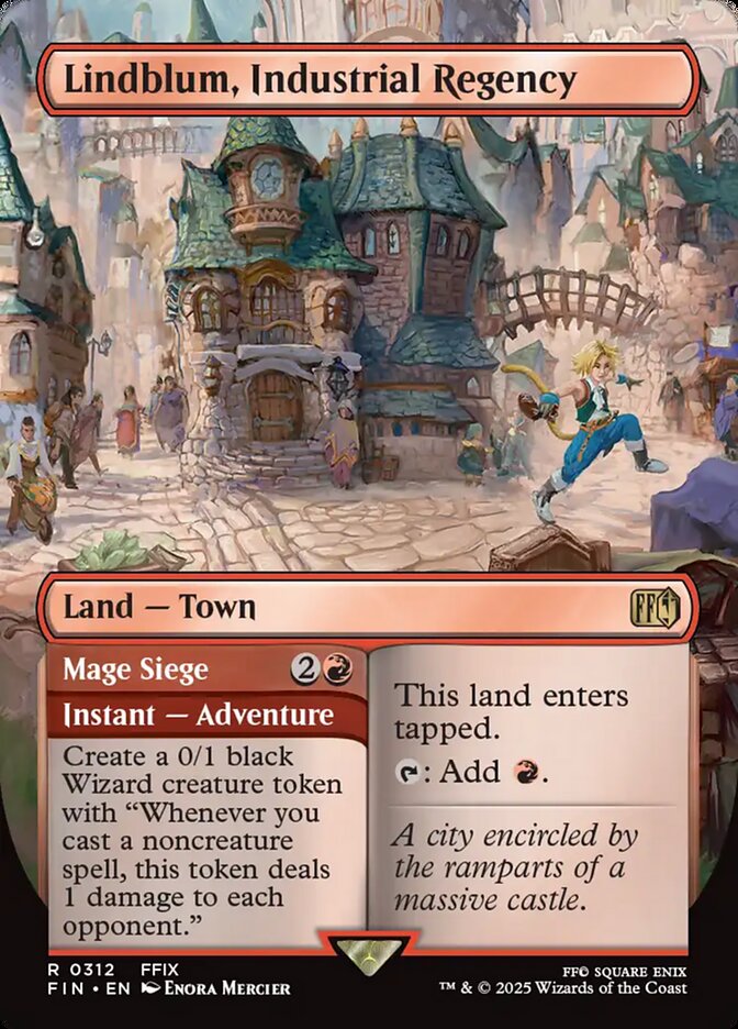 Lindblum, Industrial Regency // Mage Siege - Final Fantasy