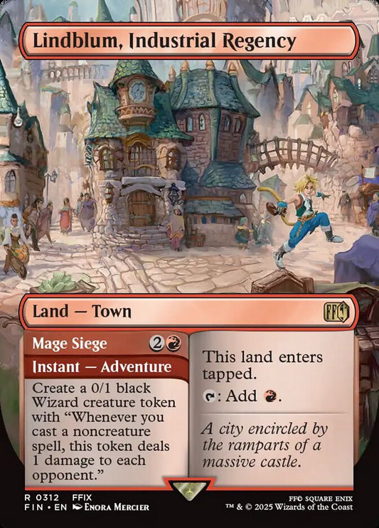 Lindblum, Industrial Regency // Mage Siege - Final Fantasy