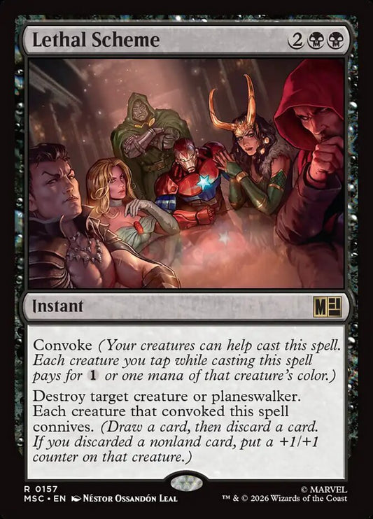Lethal Scheme - Marvel Super Heroes Commander
