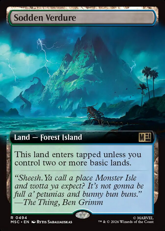 Sodden Verdure - Marvel Super Heroes Commander