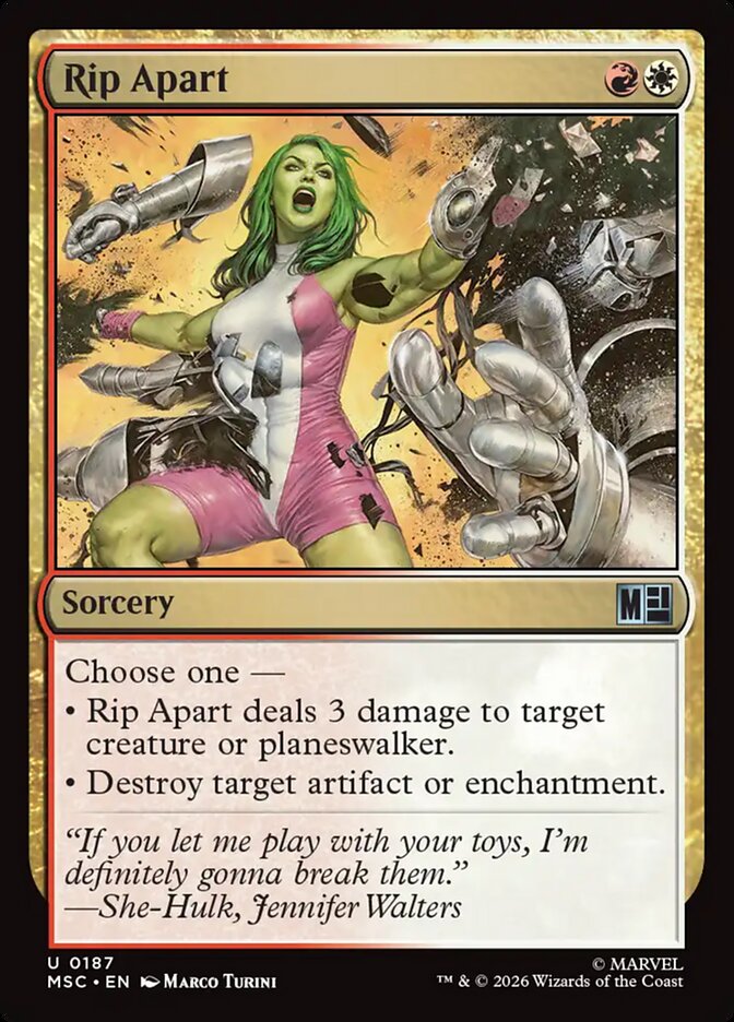Rip Apart - Marvel Super Heroes Commander