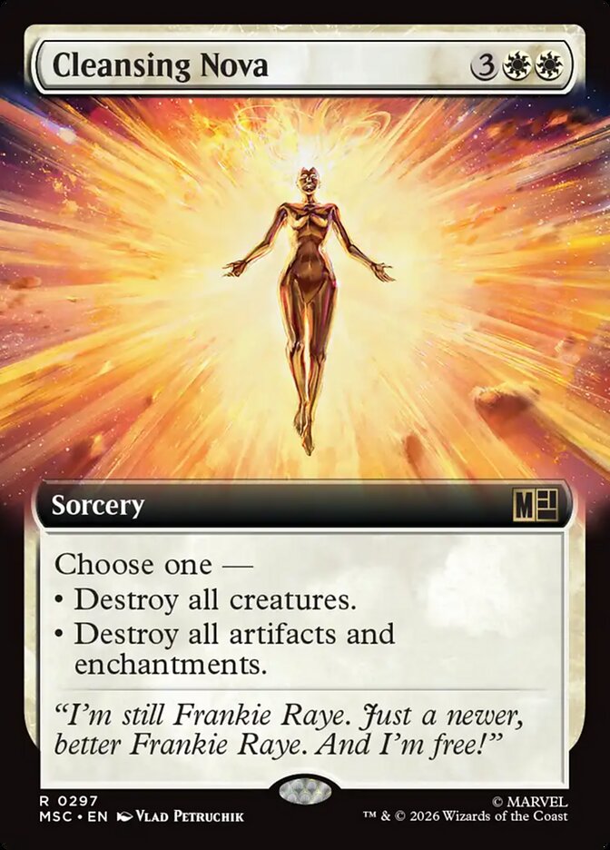 Cleansing Nova - Marvel Super Heroes Commander