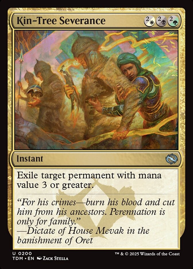 Kin-Tree Severance - Tarkir: Dragonstorm