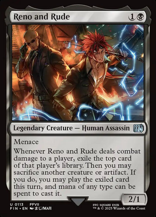 Reno and Rude - Final Fantasy