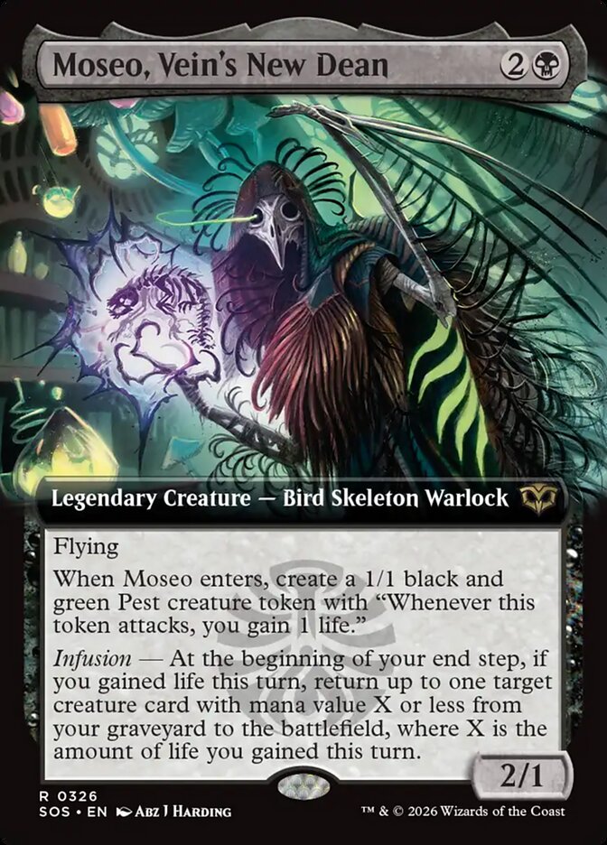 Moseo, Vein's New Dean - Secrets of Strixhaven