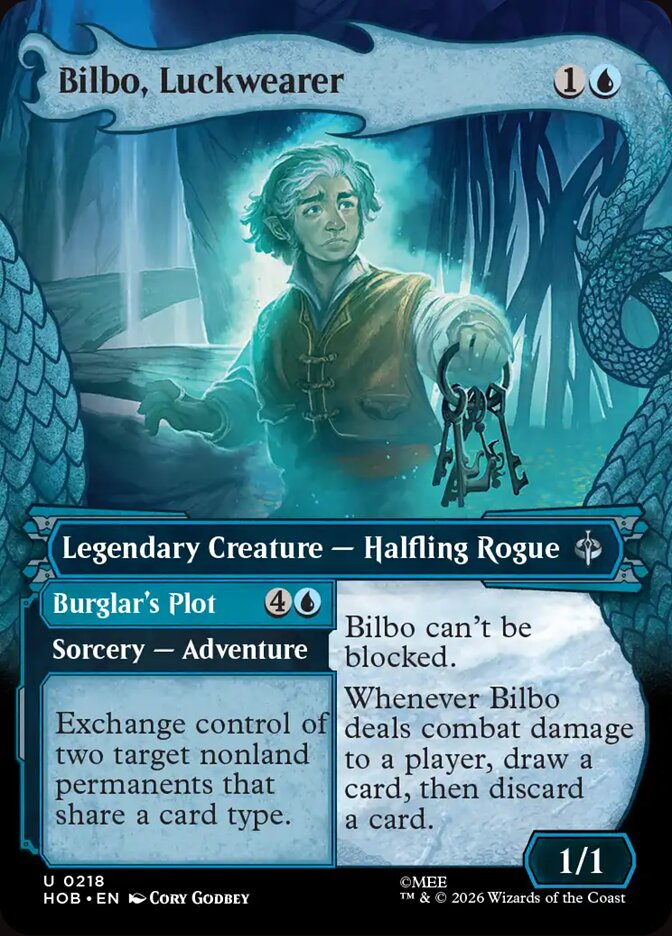 Bilbo, Luckwearer // Burglar's Plot - The Hobbit