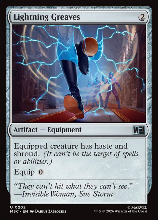Lightning Greaves - Marvel Super Heroes Commander