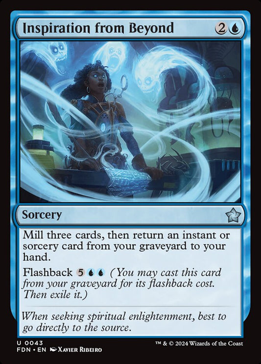 Inspiration from Beyond - Foundations