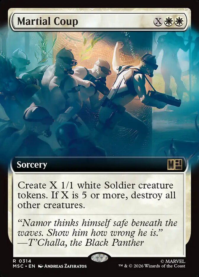 Martial Coup - Marvel Super Heroes Commander