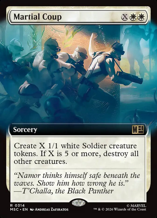 Martial Coup - Marvel Super Heroes Commander