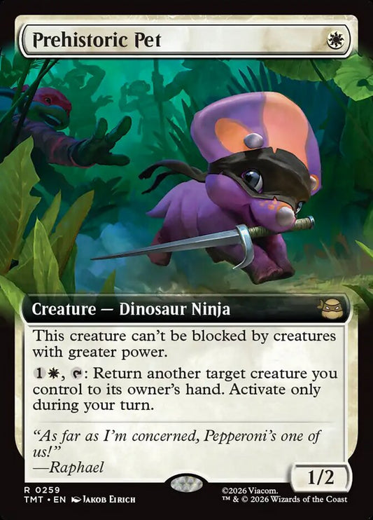 Prehistoric Pet - Teenage Mutant Ninja Turtles