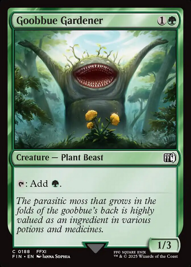 Goobbue Gardener - Final Fantasy