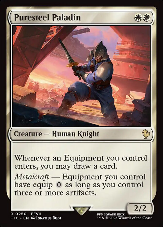 Puresteel Paladin - Final Fantasy Commander