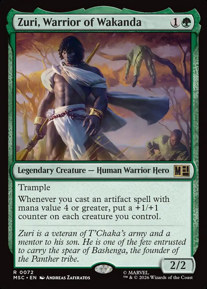Zuri, Warrior of Wakanda - Marvel Super Heroes Commander