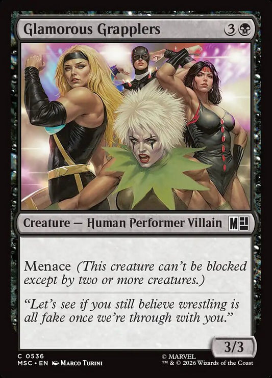 Glamorous Grapplers - Marvel Super Heroes Commander