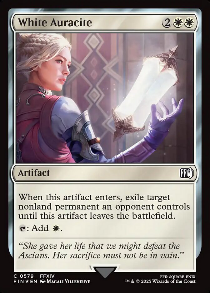 White Auracite - Final Fantasy