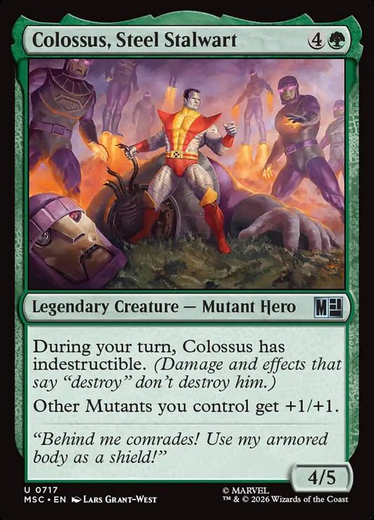 Colossus, Steel Stalwart - Marvel Super Heroes Commander