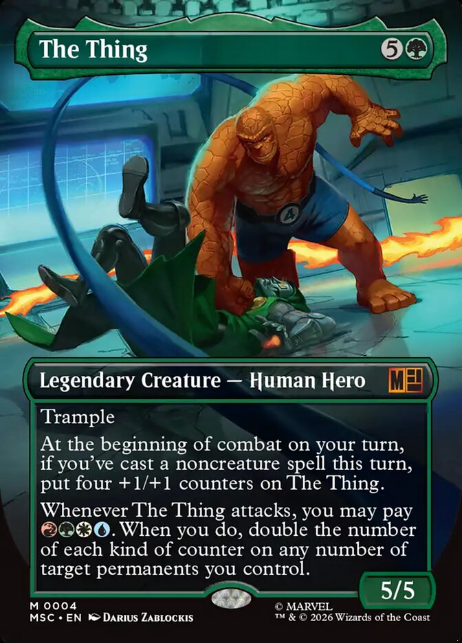 The Thing - Marvel Super Heroes Commander