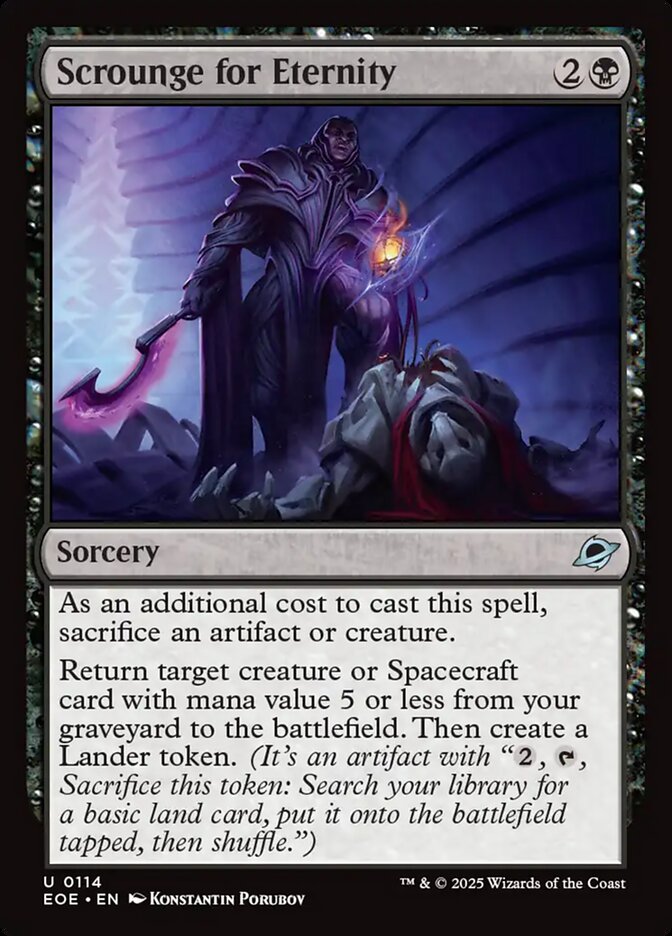 Scrounge for Eternity - Edge of Eternities