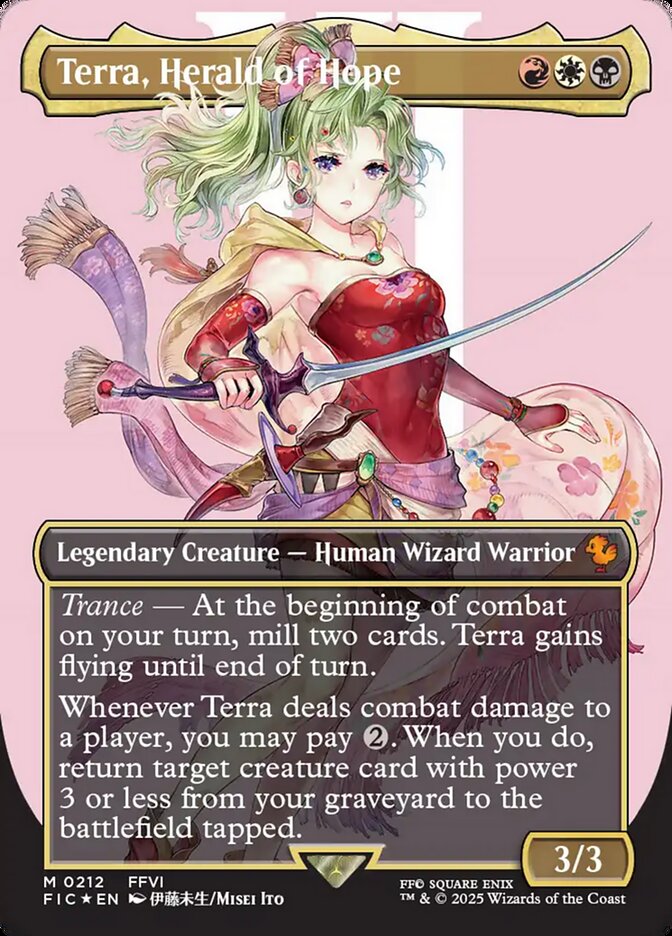Terra, Herald of Hope - Final Fantasy Commander